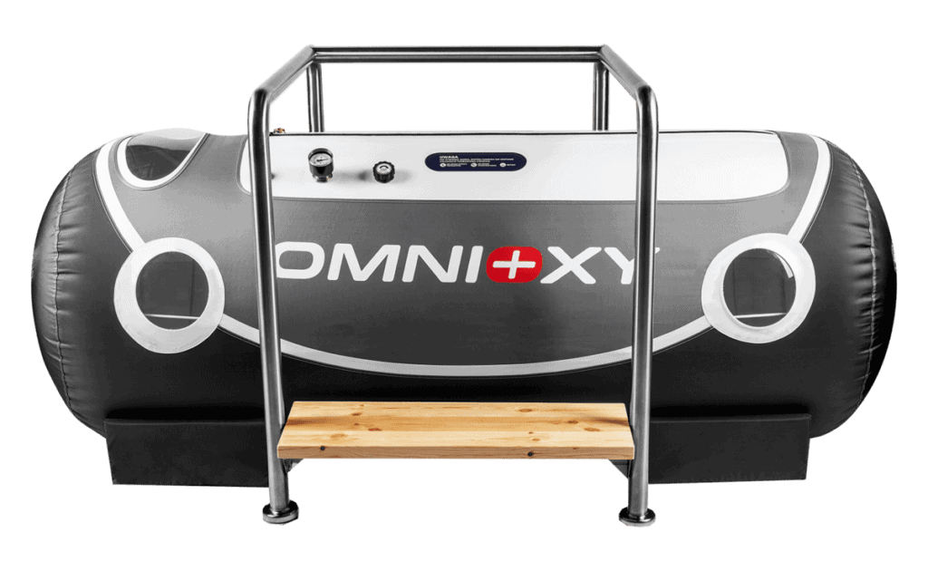 Obraz przedstawia jak wygląda nasza komora hiperbaryczna.